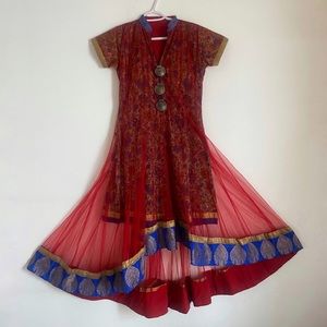 Hi-Lo Anarkali Suit
